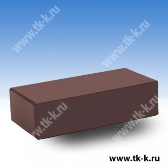 Кирпич полнотелый лицевой темный шоколад М-300 - КС Керамик